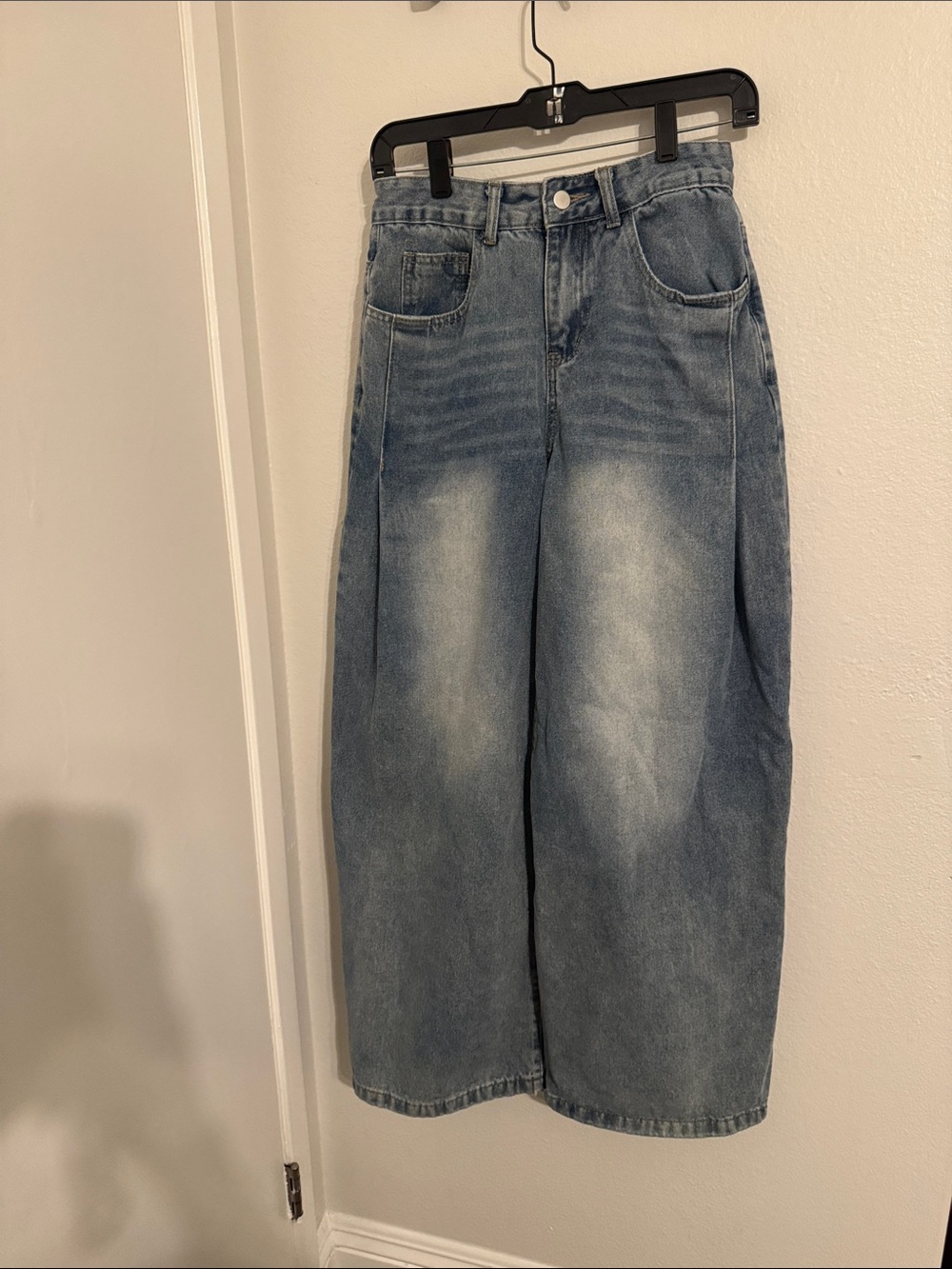 Wide Leg Light Blue Wash Women’s Jeans